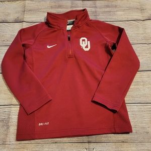 Kids OU Nike pullover